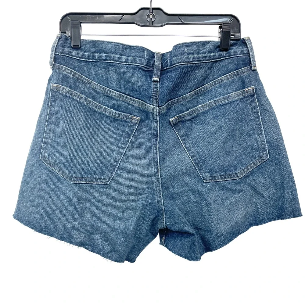 Universal Thread Women's Blue 90s Baggy Mid Rise Denim Jean Shorts Size 6